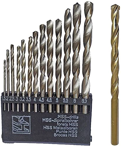 HSS drill bit - 1.5 to 10 + Wood drill bit set - Wood Pack of 2
