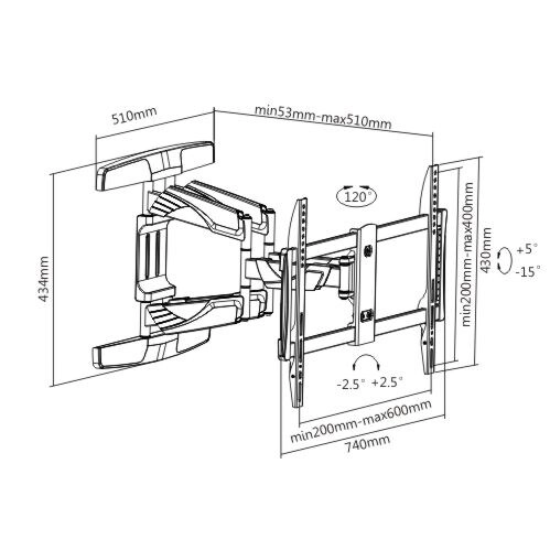 SH64F - 60 kg 32" to 80" TVs