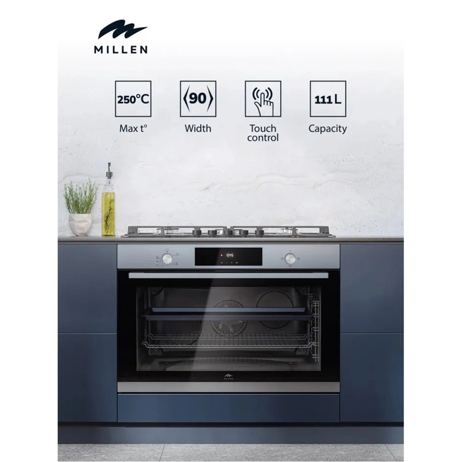 MGO 901 IX 90cm Built-In Gas Oven