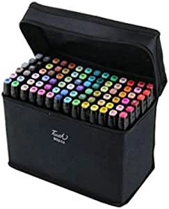 Innovative Toys Alcohol Graphic Pen - 80 Colors Medium Broad Super Brush