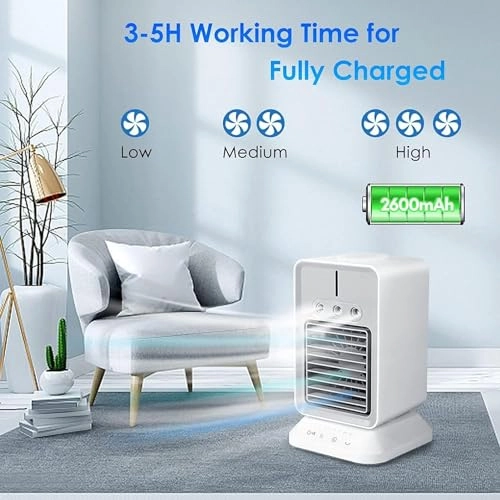 Portable Air Conditioner - 600ML Battery Powered