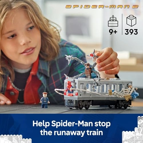 Marvel Spider-Man Vs. Doc Ock Subway Train Scene (76321)