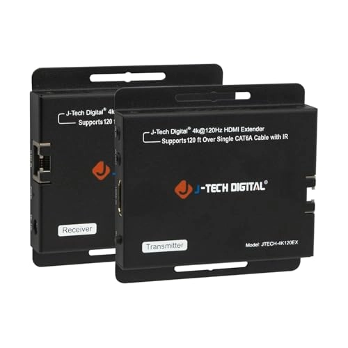 J-TECH DIGITAL HDMI Ethernet Extender - up to 120ft HDMI Ethernet