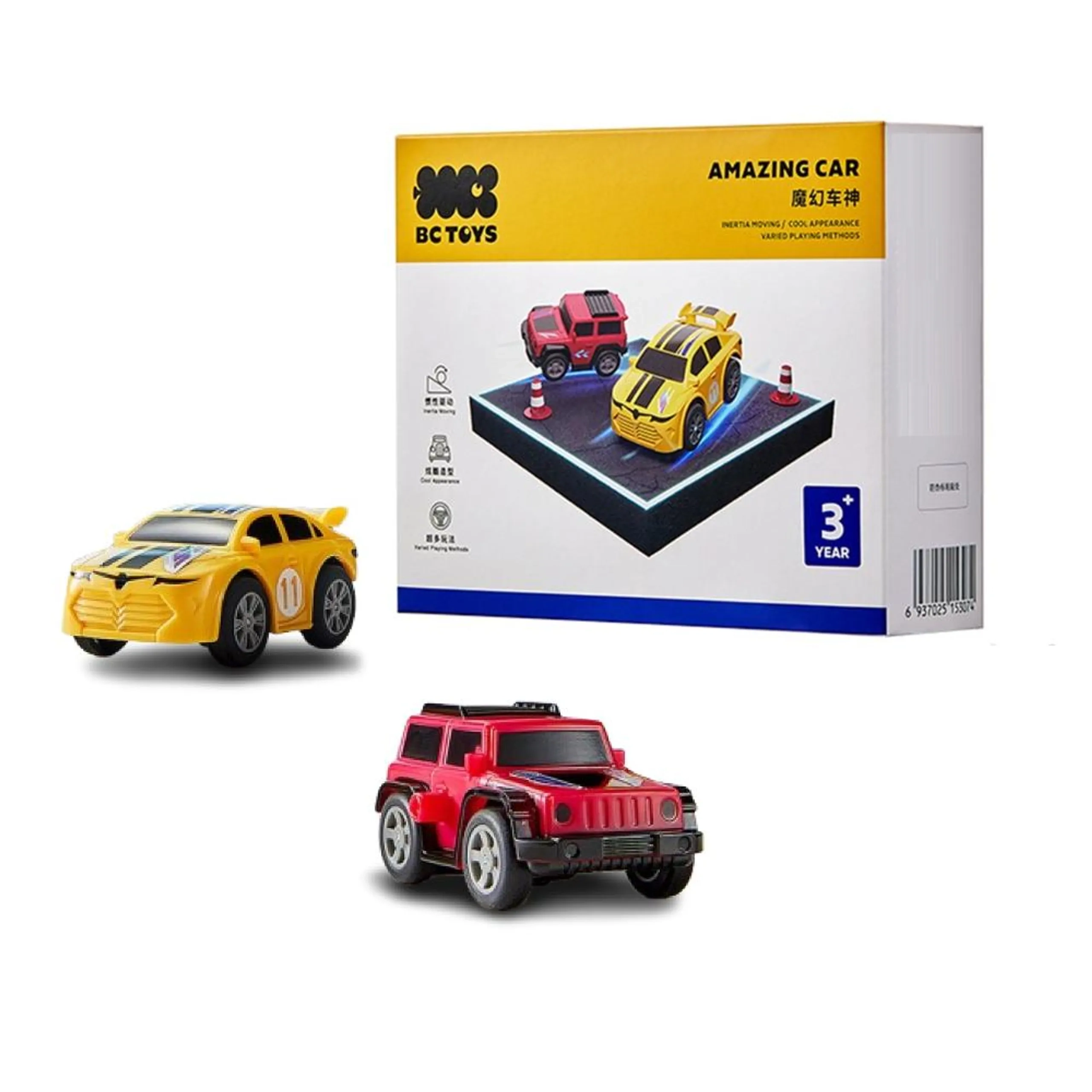 Babycare Amazing Car Toys - 2pc