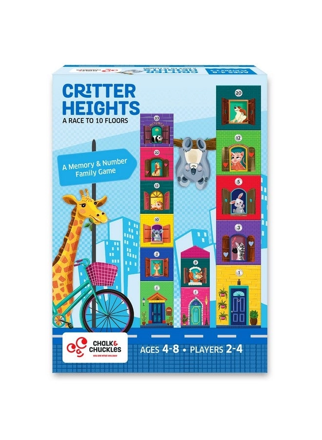 CHALK AND CHUCKLES Critter Heights - Card Game
