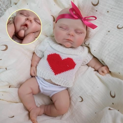 Reborn Baby Doll - 12 inch Full body silicone Ages 3+