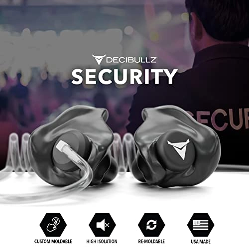 Surveillance Earpieces - Isolation In Ear Clear