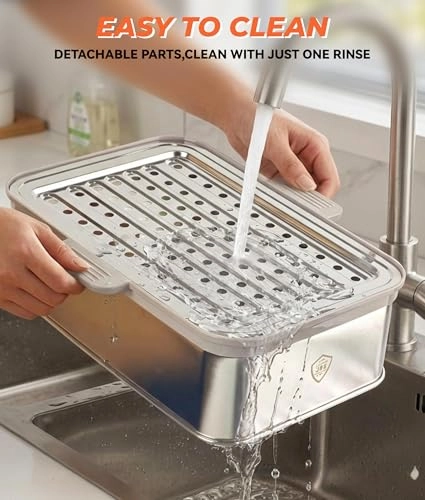 Double-Layer steamer - 10.6 Quarts