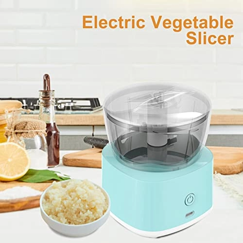 Mini Cordless Electric Food Chopper - 300ml USB Type-C rechargeable