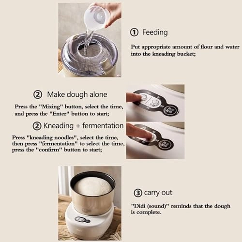 Automatic Kneading Machine - 3.5L 120W