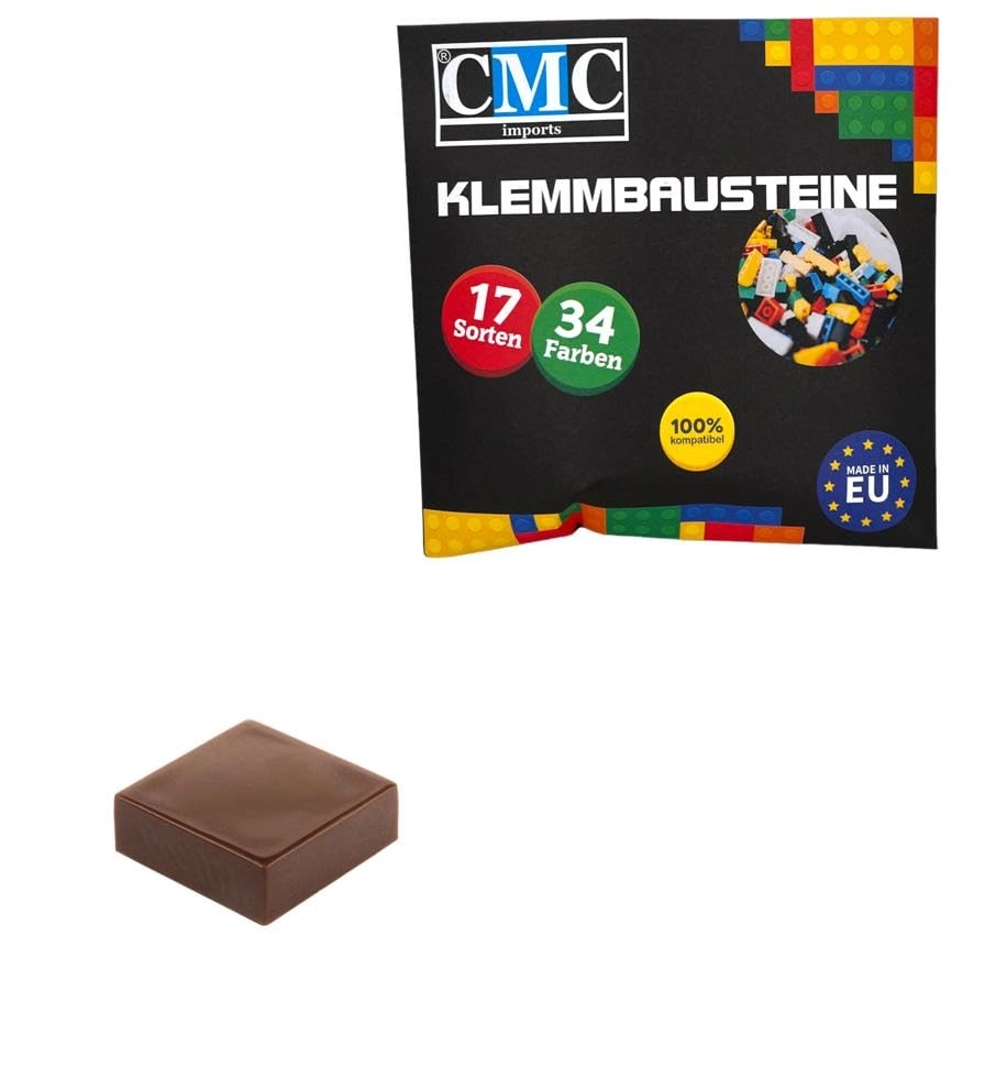 Clamping Blocks - 100 pcs 1x1 Red