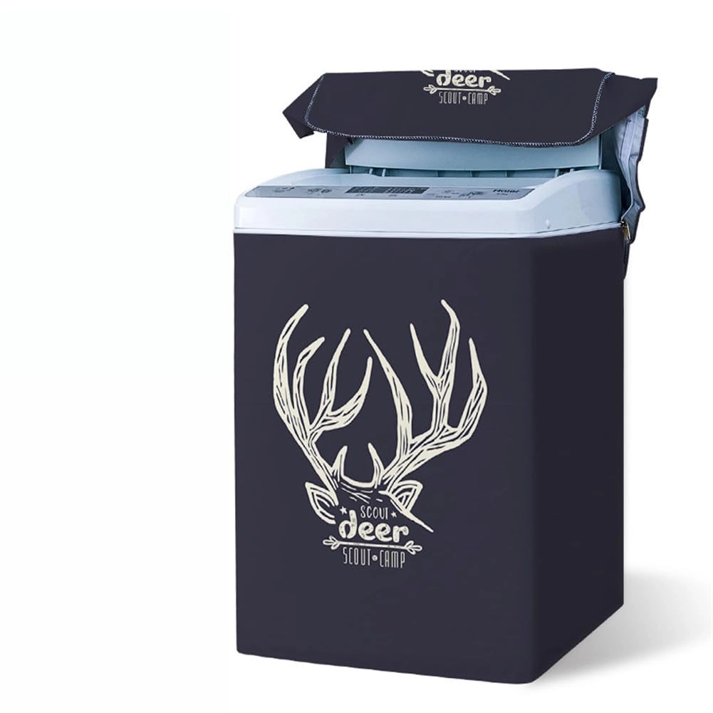 Odot Washing Machine Cover - S Moose Geometry 3