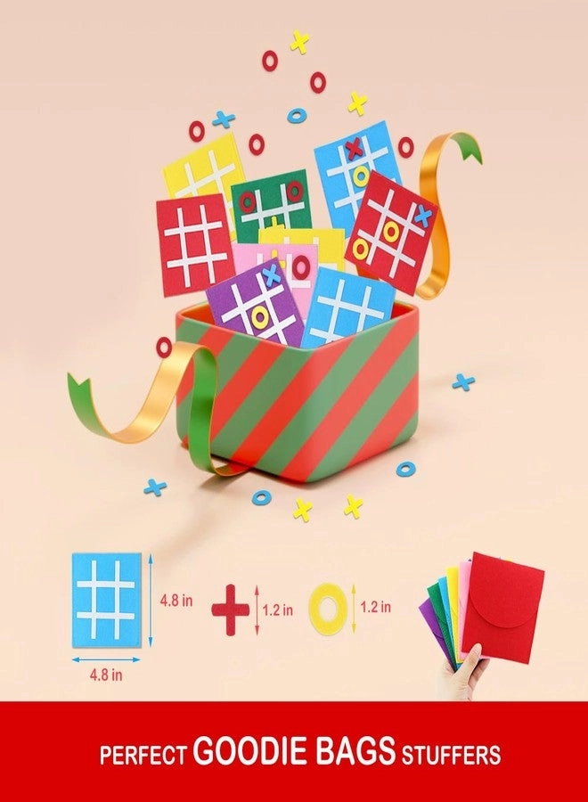 Mini 3-in-a-Row Board Games - Travel Toys Bulk Pack of 30