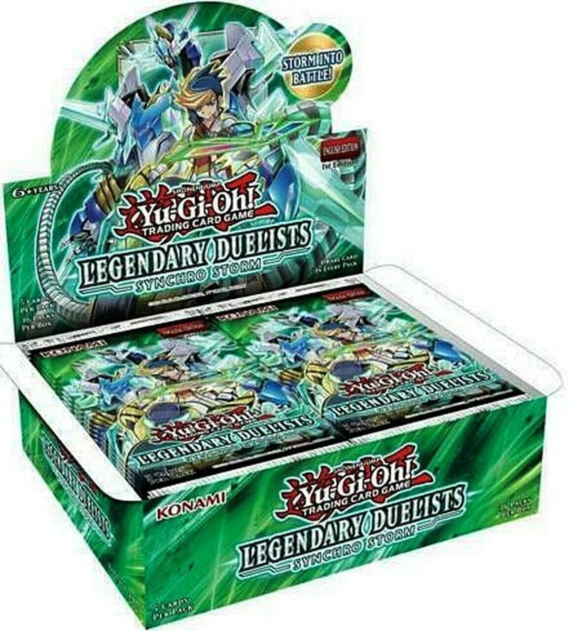 Yu-Gi-Oh! Legendary Duelists Synchro Storm Booster Box - Pack of 36