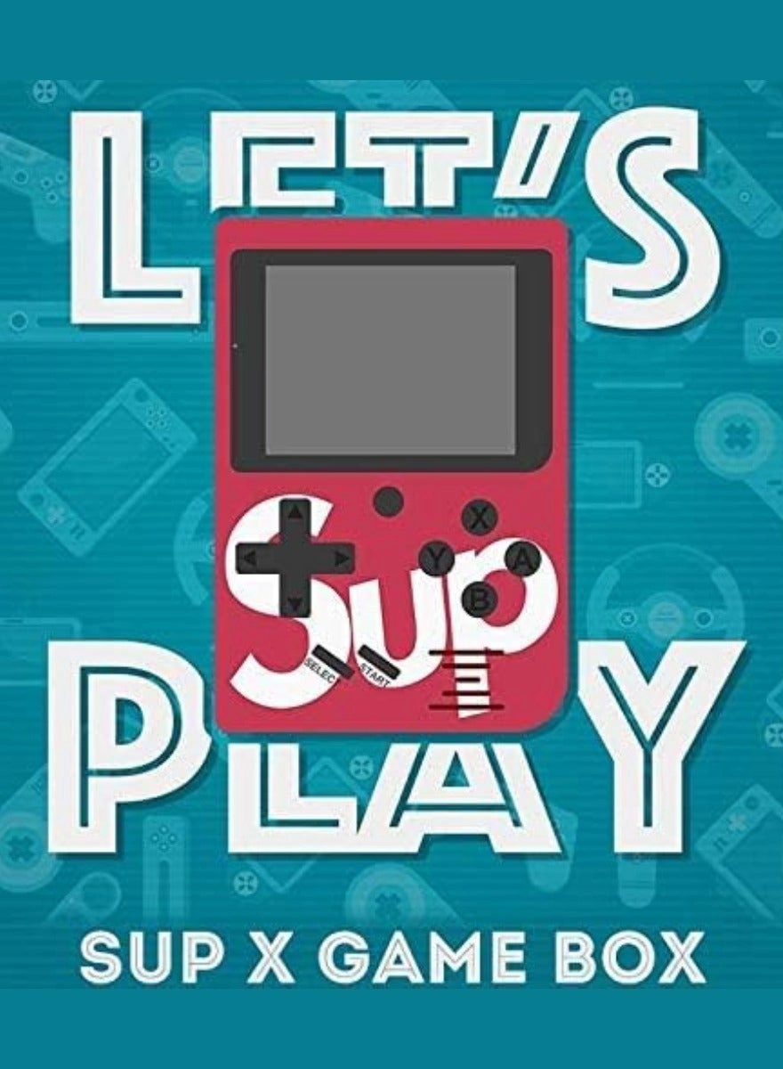 Handheld Game Console - 400 Built-in Games 3-Inch Color Screen Rechargeable Battery