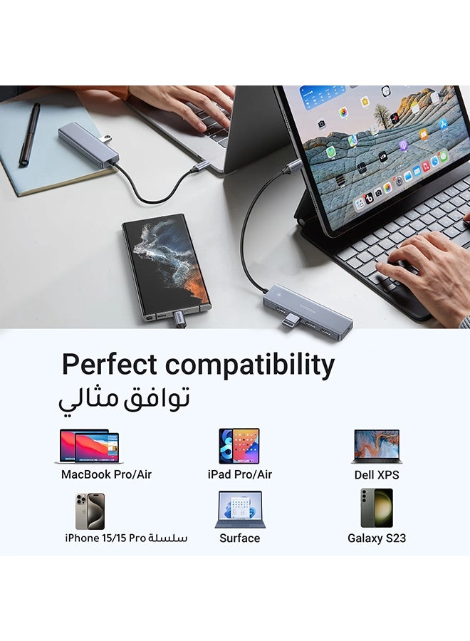 4-in-1 USB Type C Hub