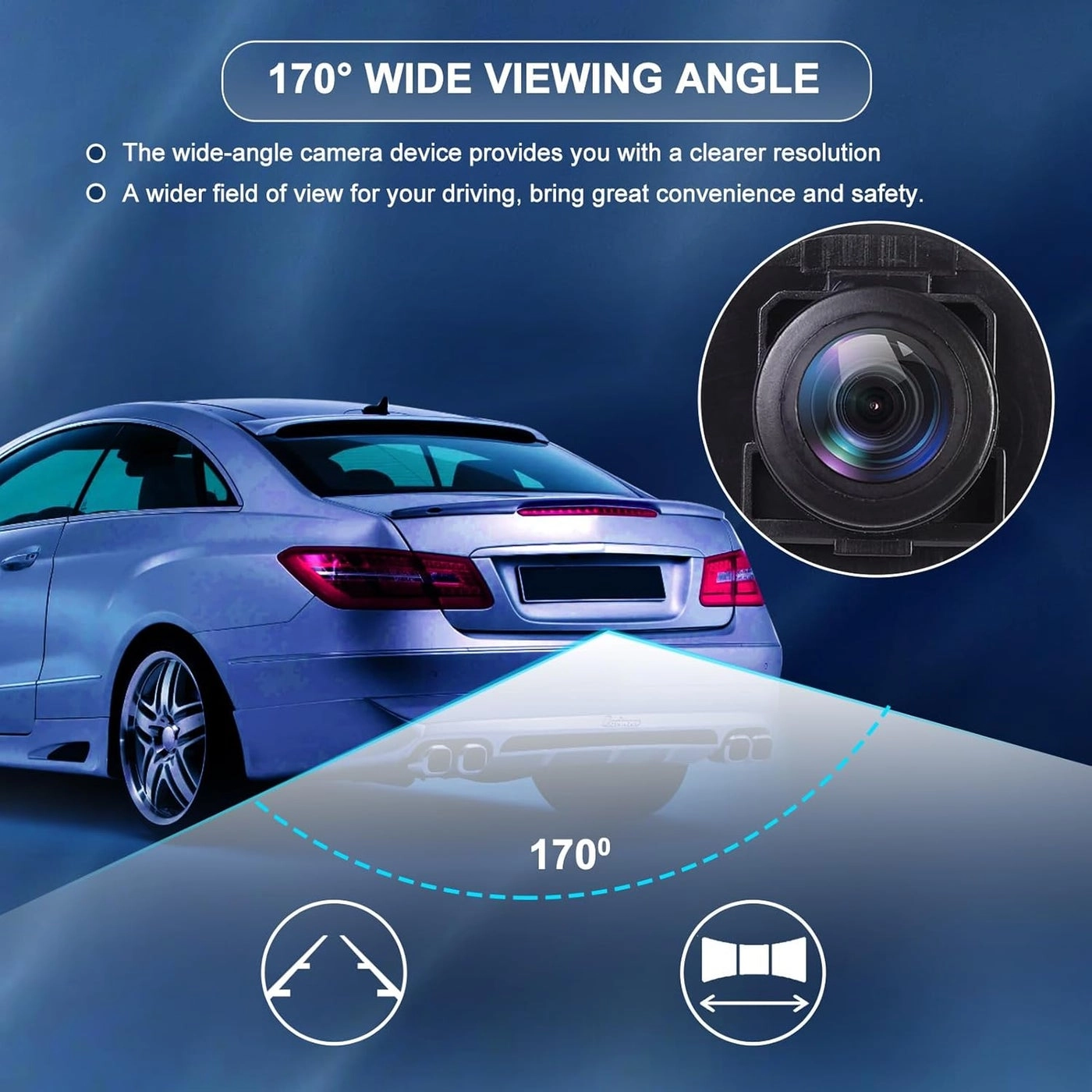 99240AA200 - Rear View Backup Camera 170° wide-angle