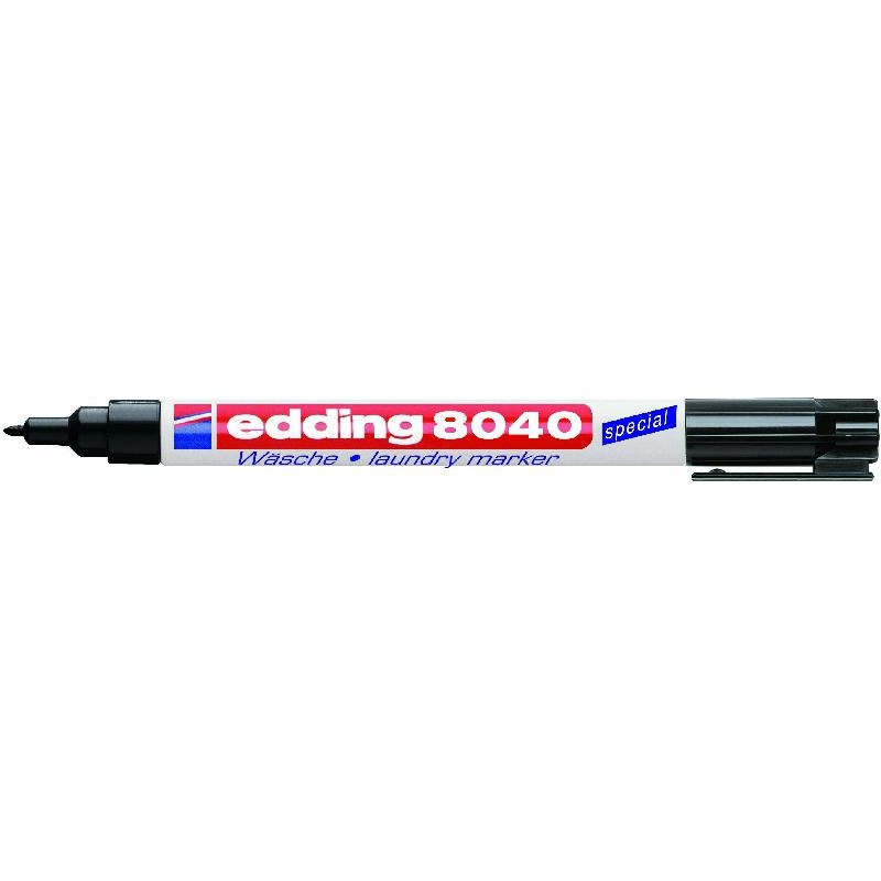 Edding 8040 - Black Round Tip