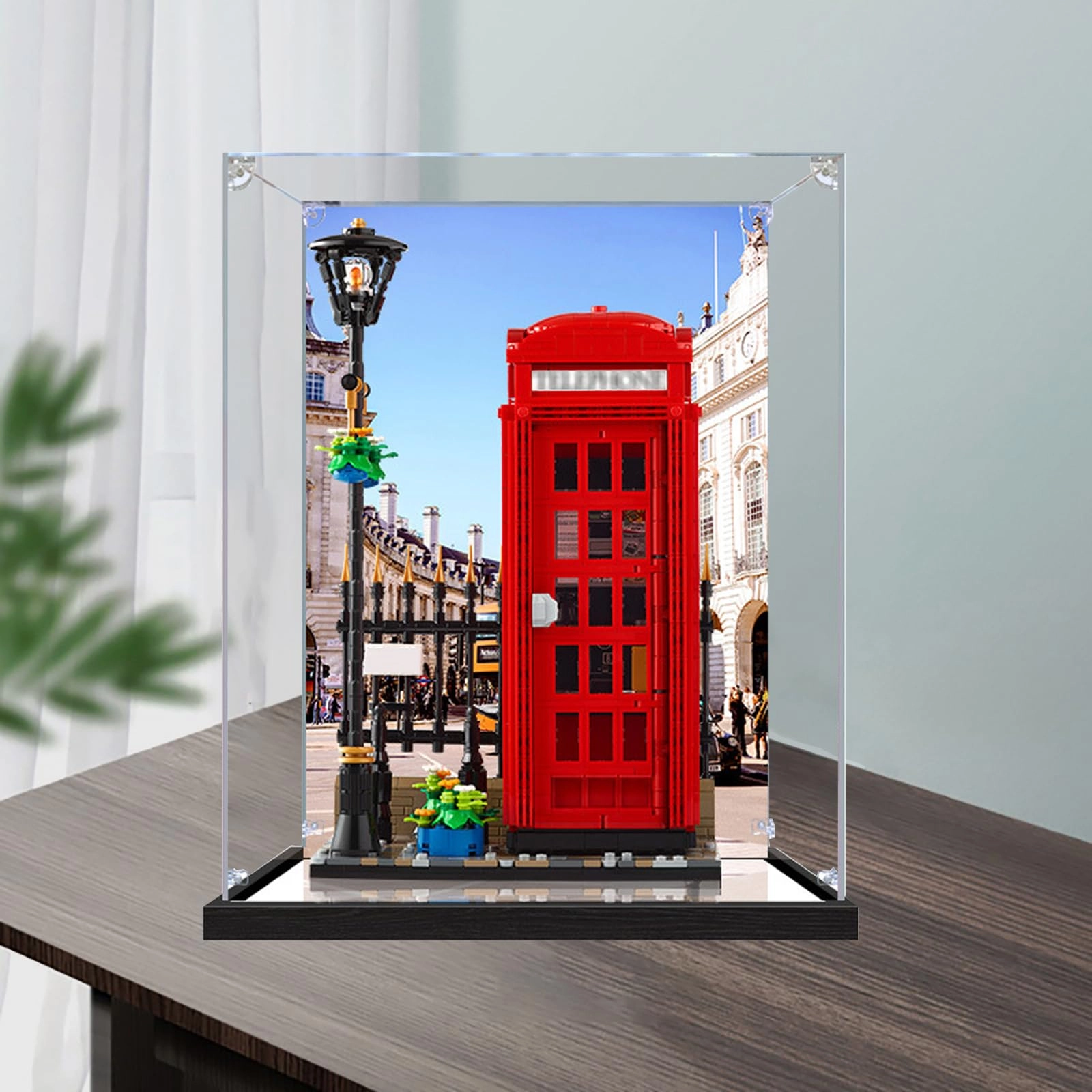China Acrylic Display Case - 25 x 20 x 35 cm Clear