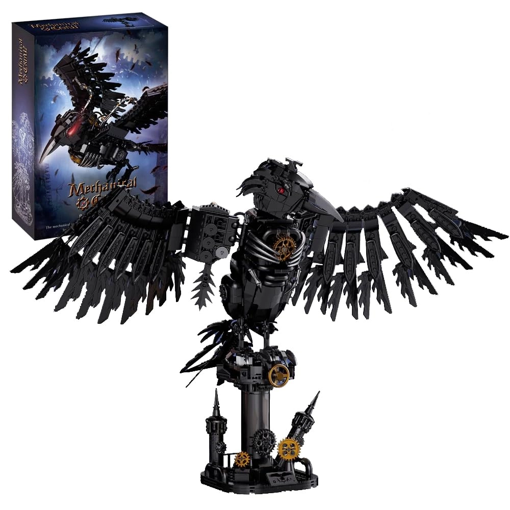 Falagil Mechanical Crow (F-CNUS-FBA-DK7063-Box) - 1018-piece 48 × 34 cm