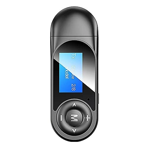 amiciSmart Bluetooth Transmitter and Receiver - 5.0 3.5mm AUX USB
