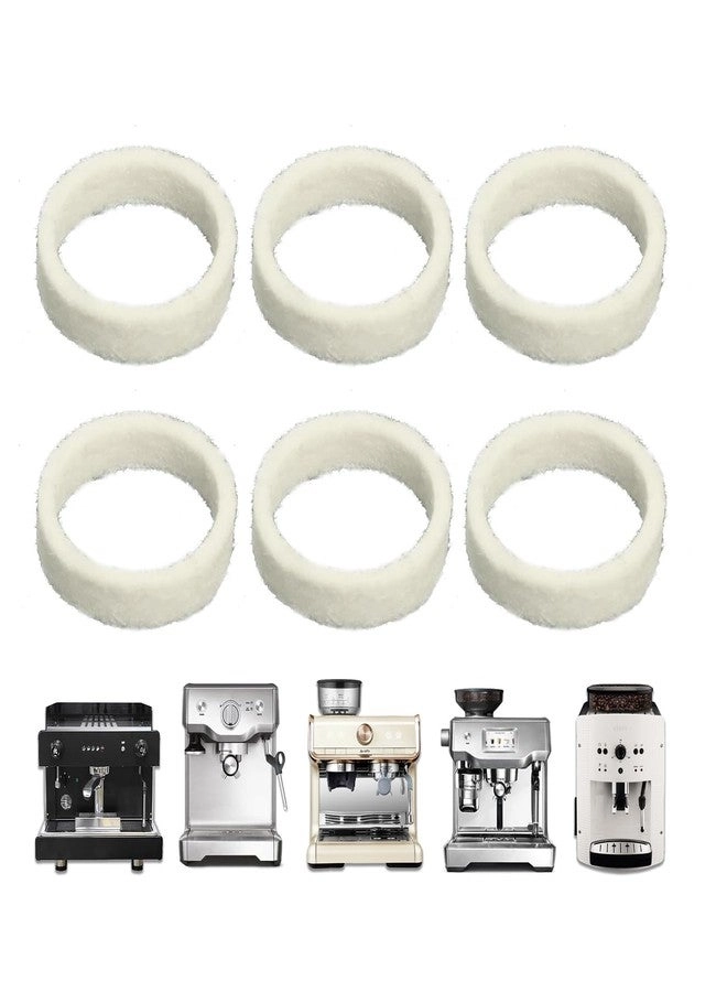 Gabrella Felt Washer Replacement - 6 Pcs Round Soft