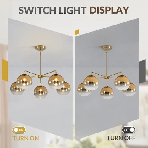 Modern Farmhouse Pendant Chandelier - Warm white/neutral white/cool white