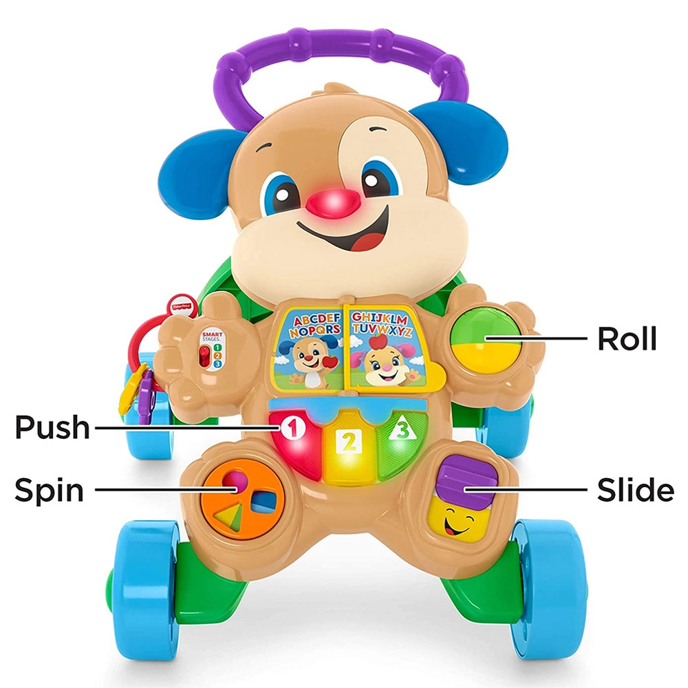 Laugh & Learn Smart Puppy Walker - 3 Smart Stages 6-36 months