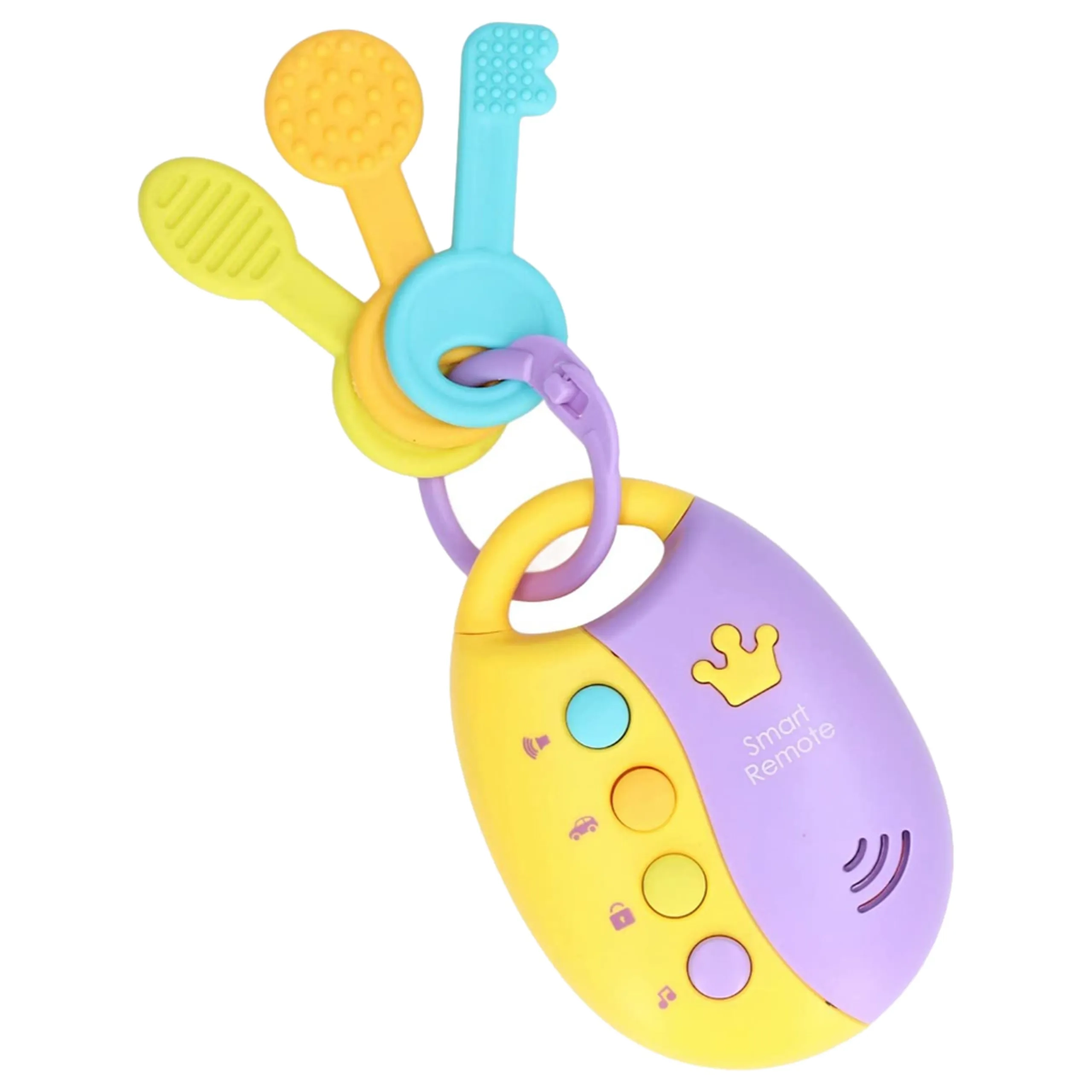huanger Remote Car Keys Set Musical Toy - 0 months+