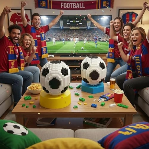 Soccer Ball Building Block Set - Soccer 850 pcs