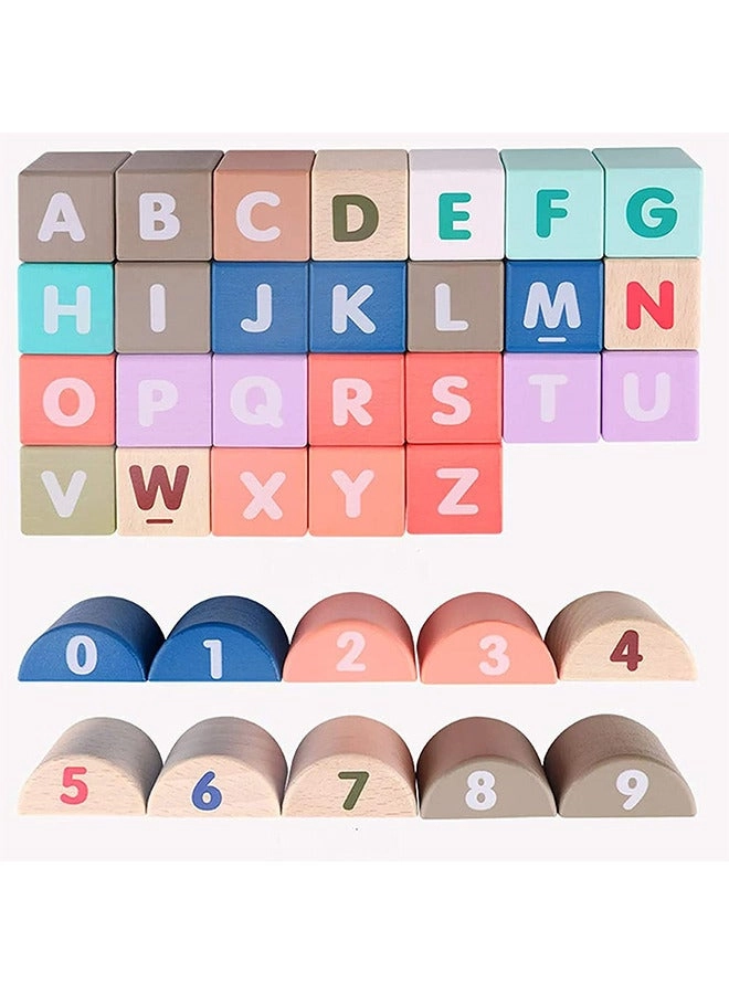 Wooden Building Block Set - Urban 115pcs