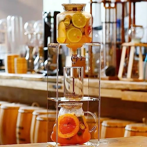 Ice Drip Coffee Maker - Adjustable Rate Dripper Stainless Steel Filter