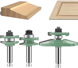 Router Bit Set - 1/2-Inch Shank 3 PCS