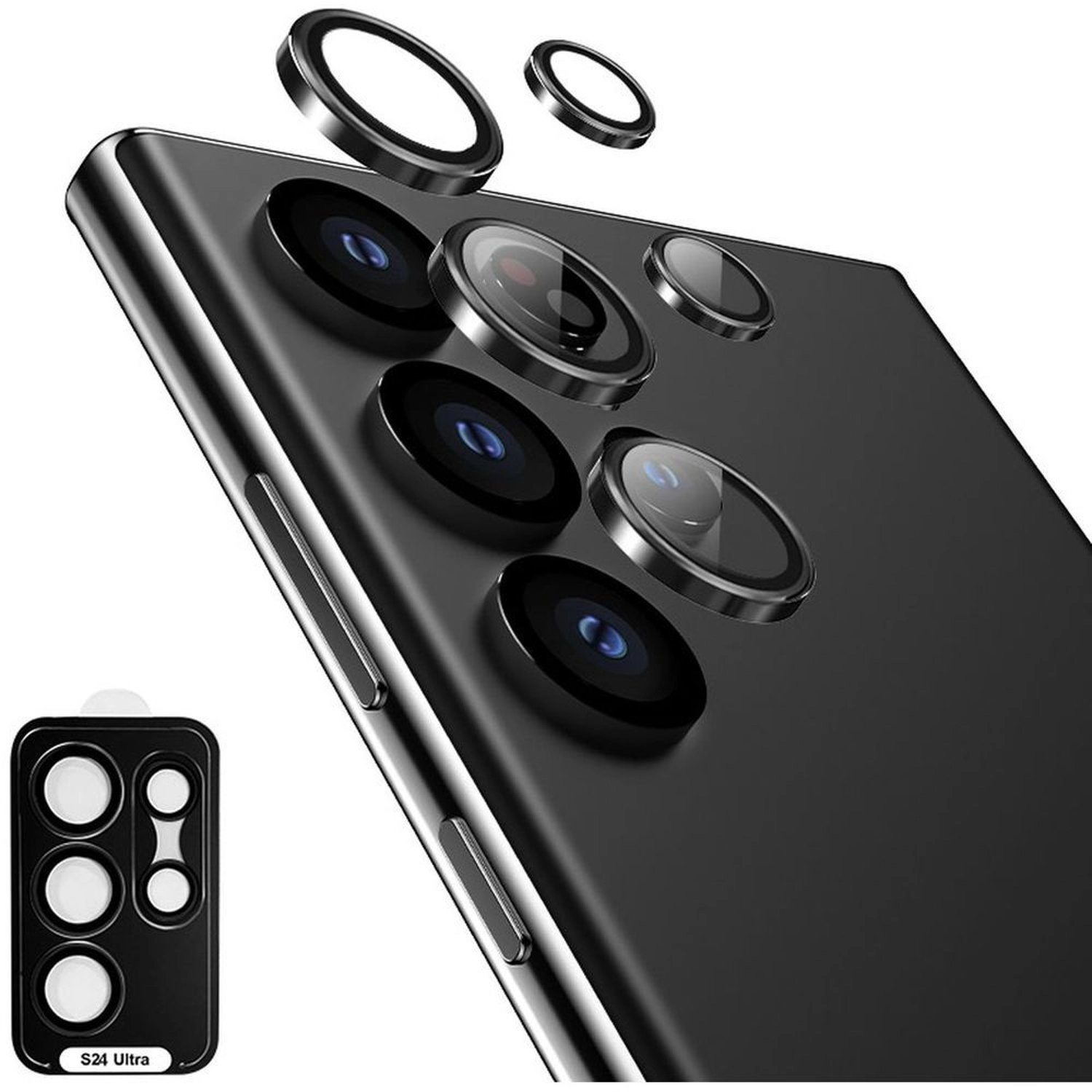 glassology Clear Camera Lens Protector for Samsung Galaxy S24 Ultra