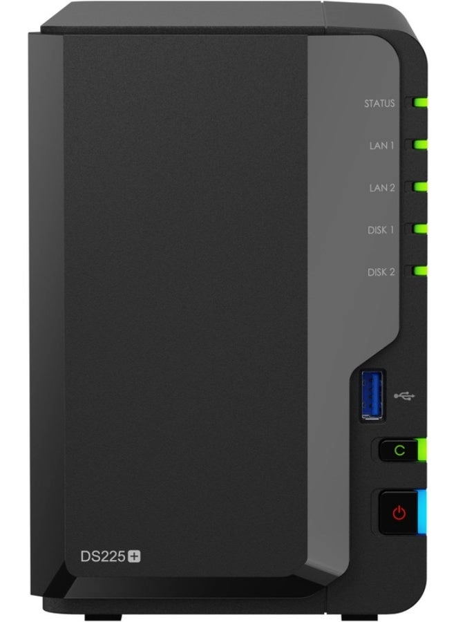 DS225+ 2-Bay 40TB