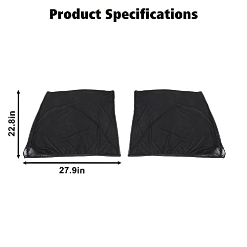 Front Window Sun Shade - Jeep Wrangler 1997-2024