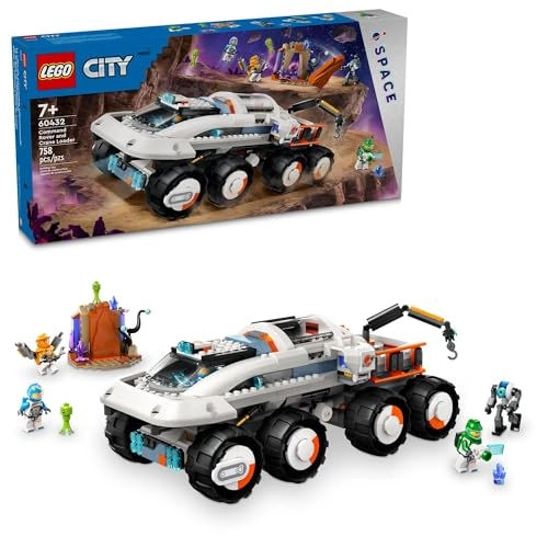 City Space Command Rover and Crane Loader (60432)