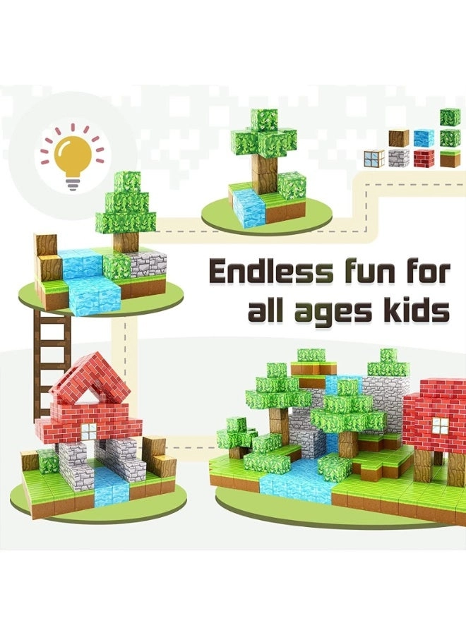 Magnetic Blocks - 100pcs