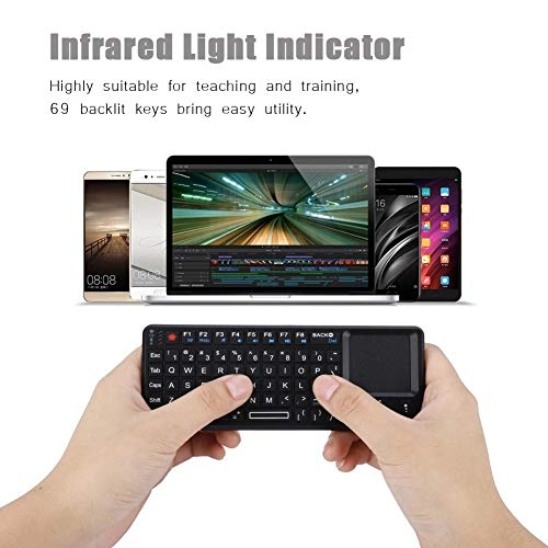 RT-MWK02 - Touchpad 2.4GHz Wireless 69 Backlit Keys