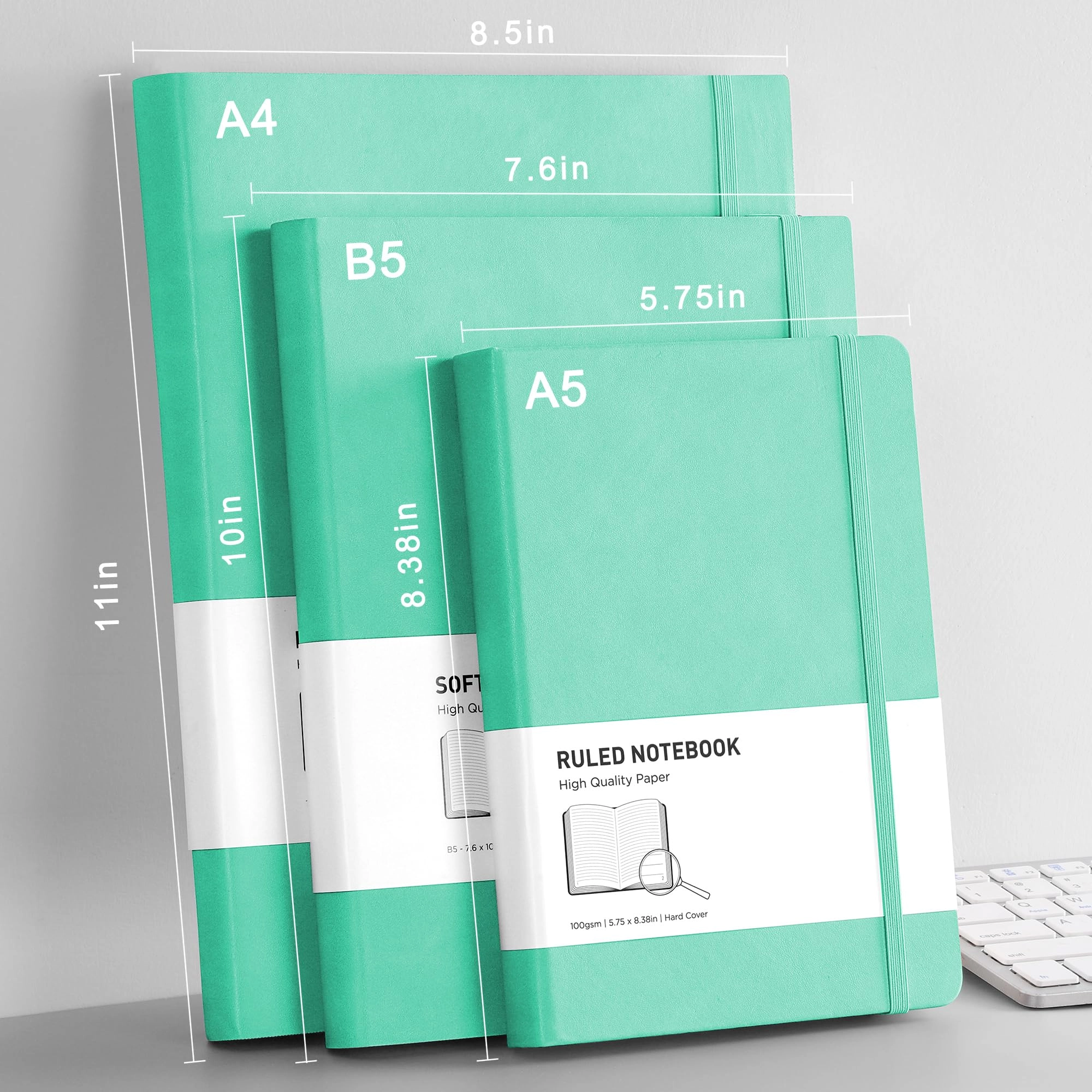 Lined Journal Notebook A5 Hardcover - Lined 320 Pages