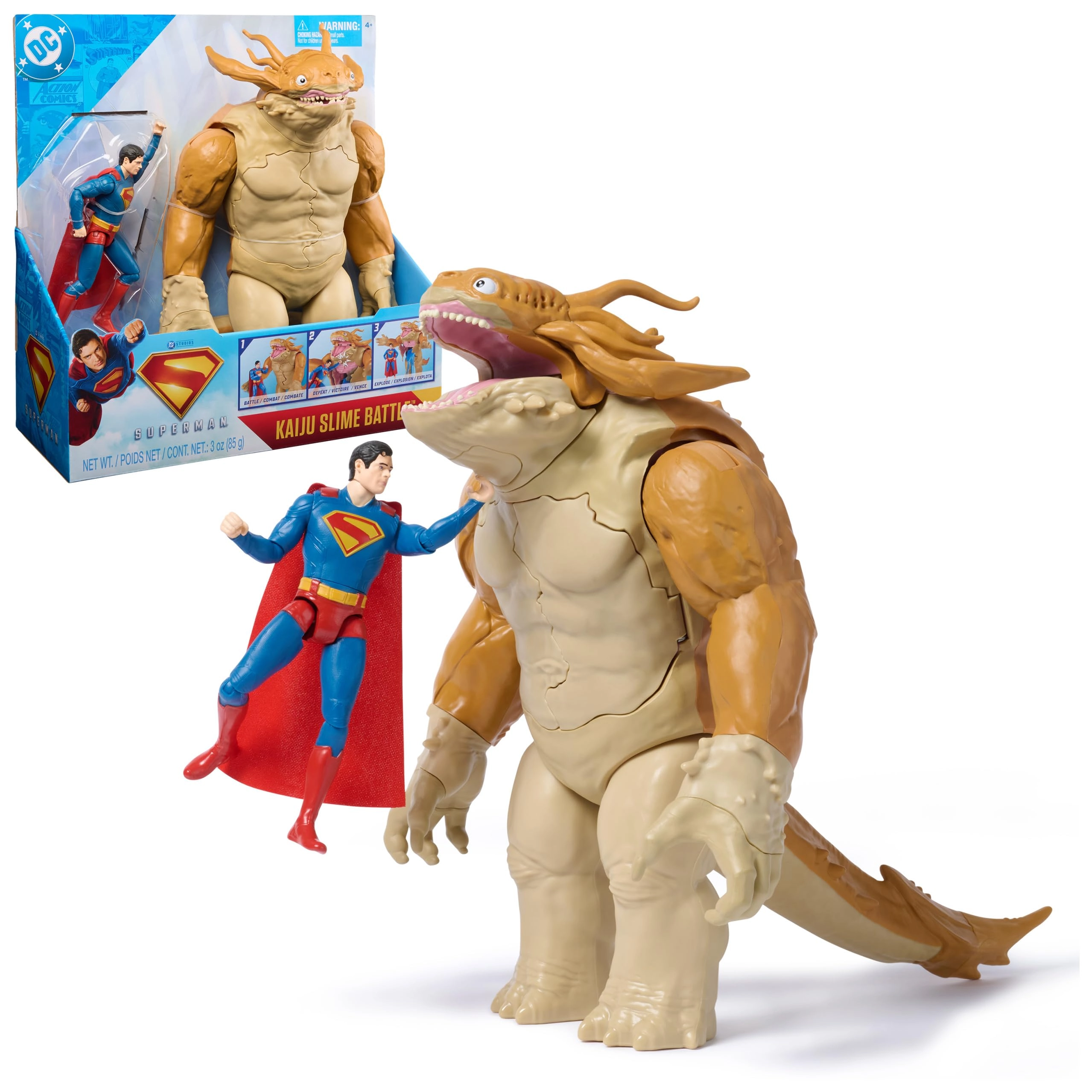 Spin Master Superman Vs. Kaiju Slime Battle - 4yr(s) SUPERMAN 1piece(s)