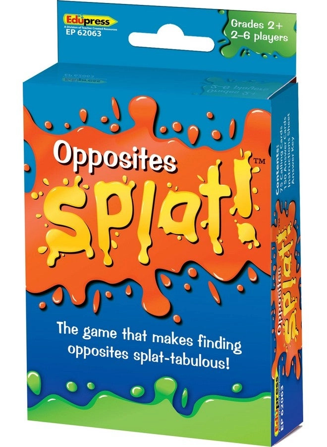 Opposites Splat Game - Kid 225 pieces