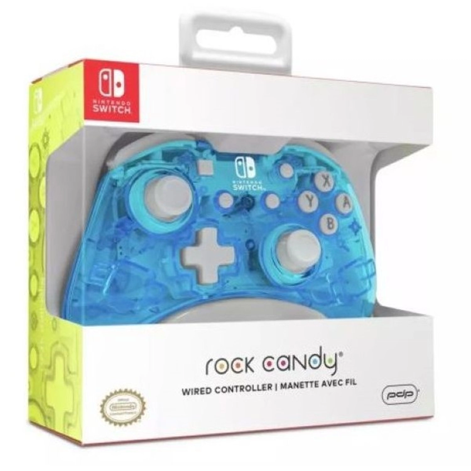 Nintendo Switch Rock Candy Wired Mini Controller - Blue