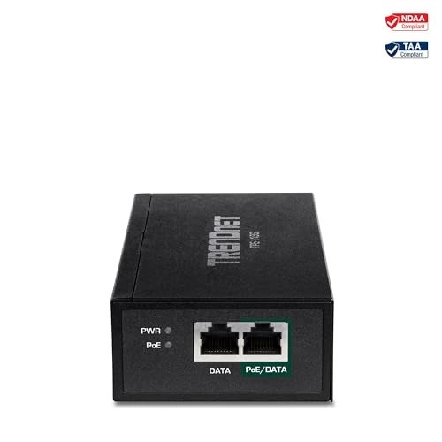 Gigabit PoE++ Injector - 15.4W 30W 95W 1 802.3bt