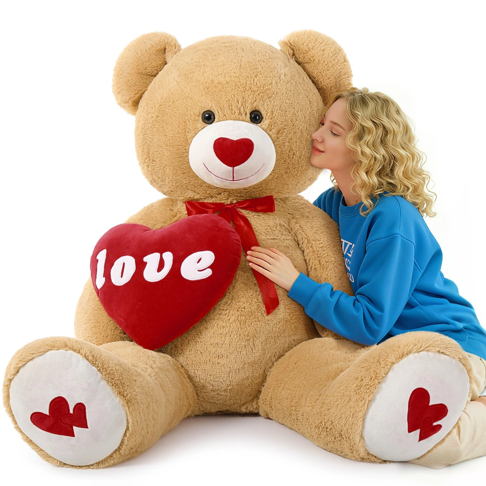 Teddy Bear with Love - 130 cm