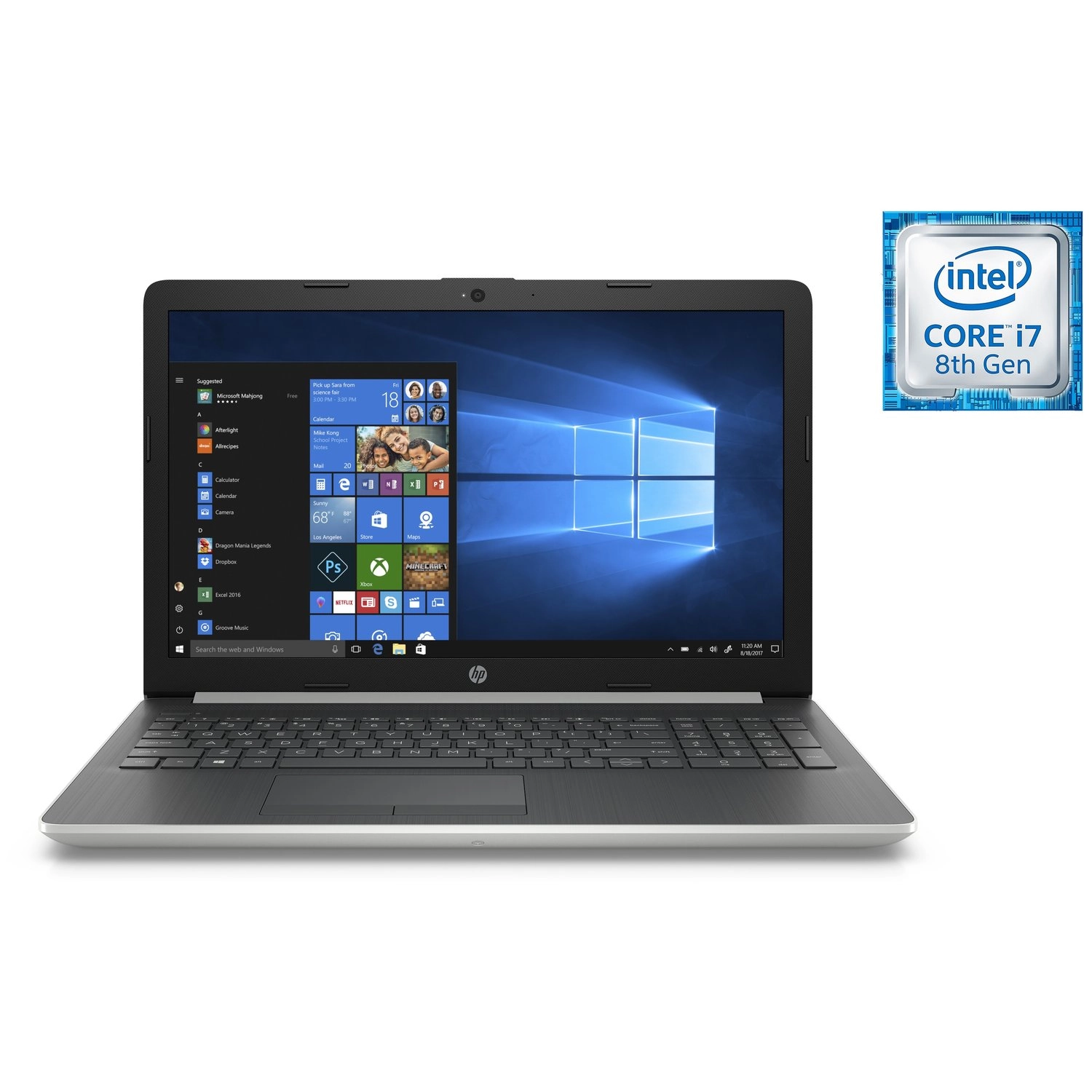 HP 15-DA1008NE - 15.6'' 16GB 1000GB Core i7
