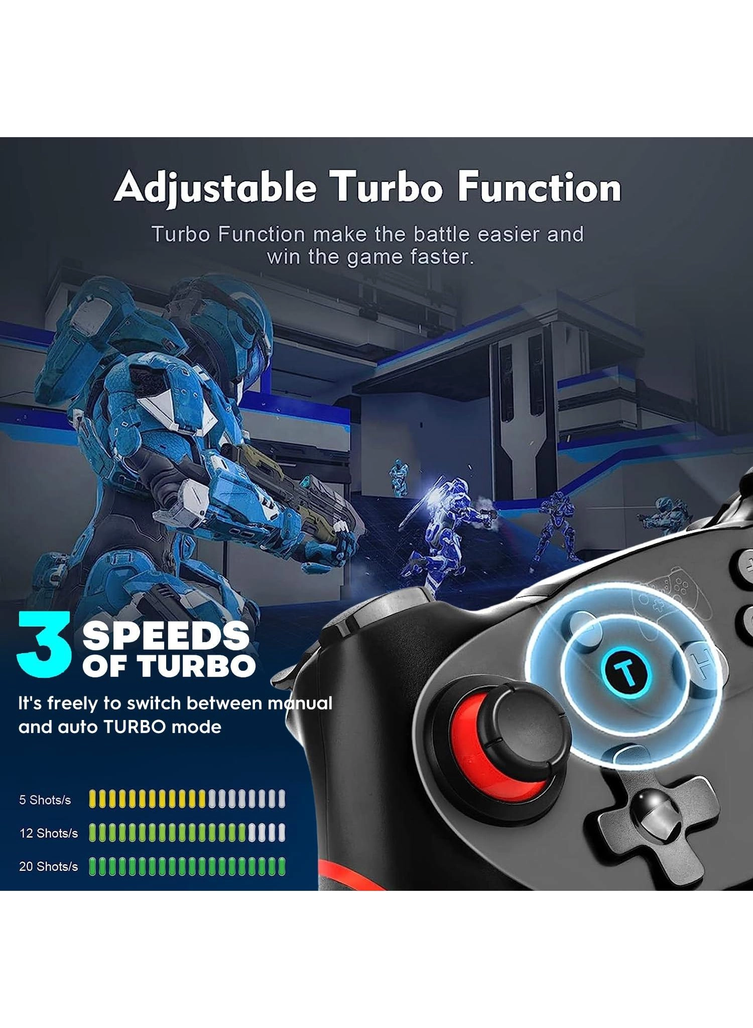 Wireless Pro Controller - Black Nintendo Switch Lite OLED