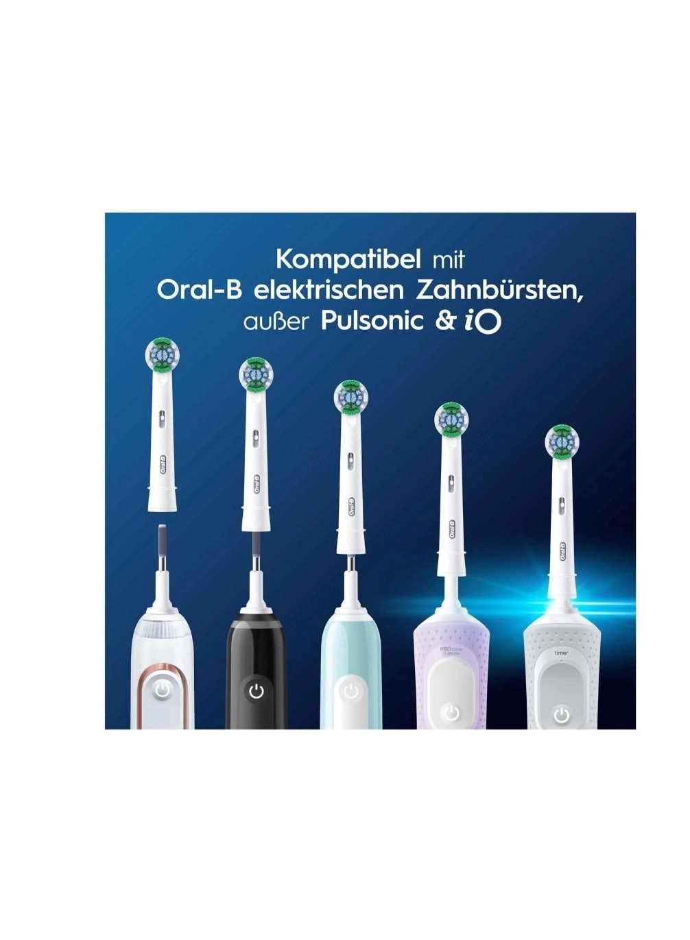 Sensitive Clean - Pack of 8 Extra Soft Bristles