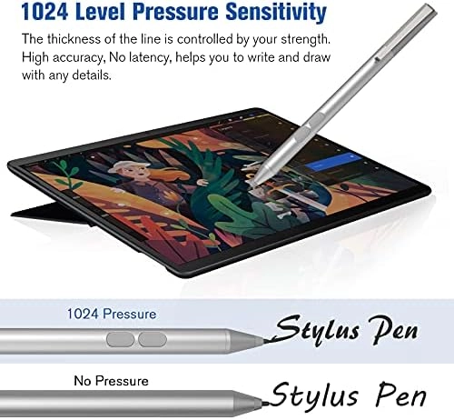 Digital Stylus Pen - HP Envy x360 Pavilion x360 Spectre x360 2-in-1 1024 Pressure Sensitivity