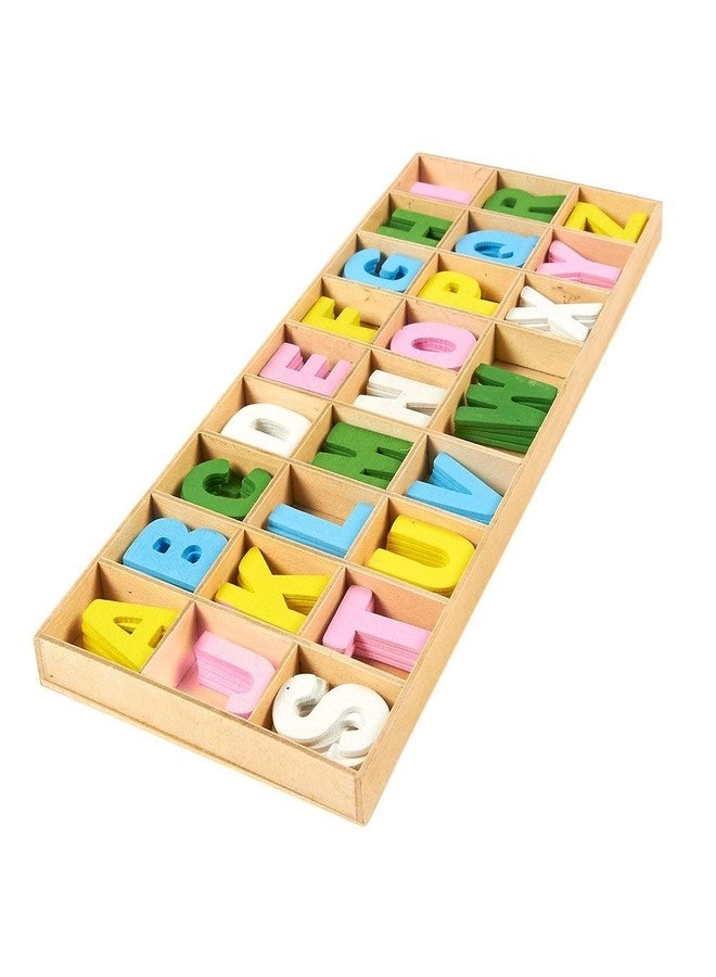 Wooden Alphabets Set - 5 Pcs Each